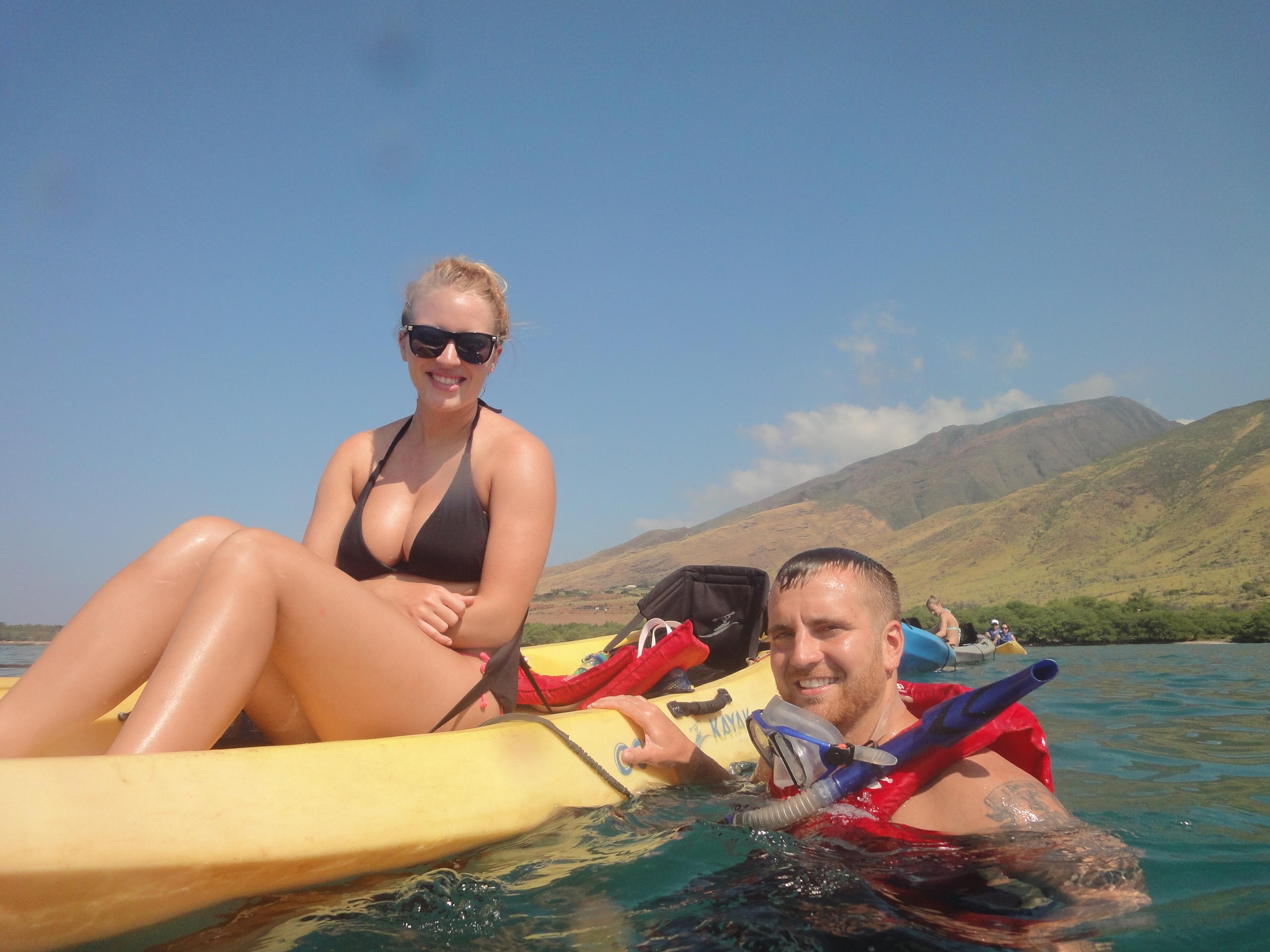 Kayak with Whales and Turtles at Olowalu