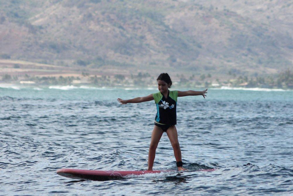 Surf lessons in Oahu
