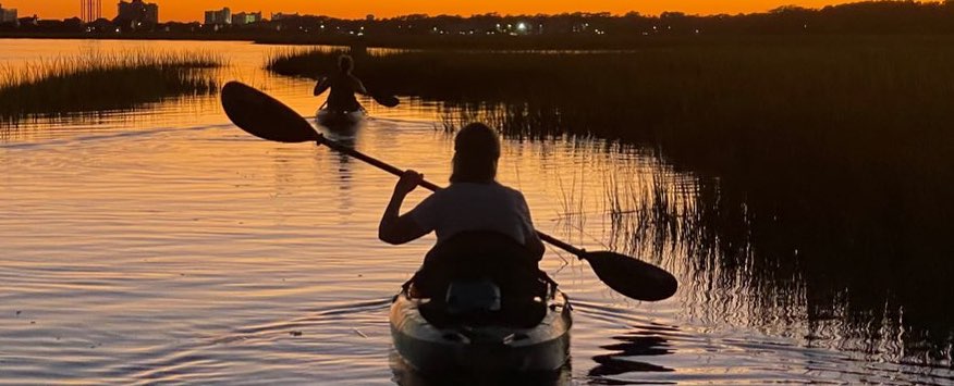 Private Sunset Kayak Tour in North Myrtle Beach