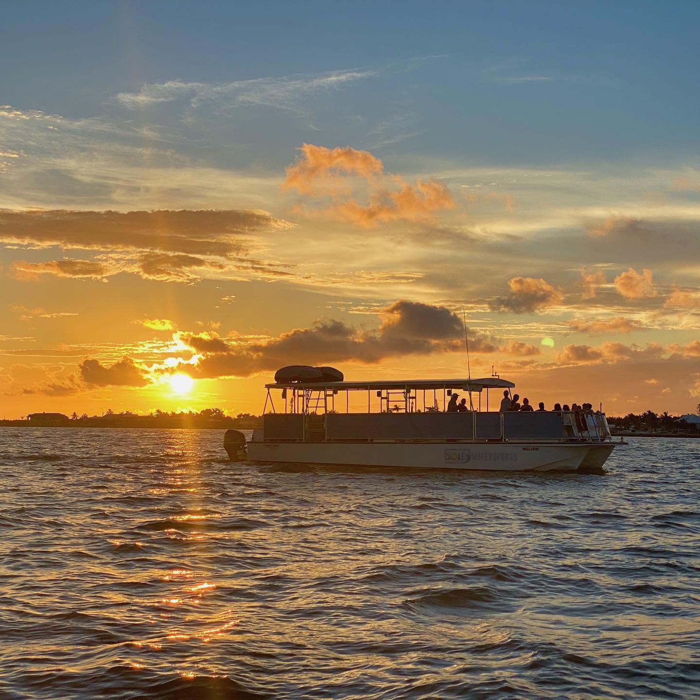 Group Sunset Boat Tour in Duck Key