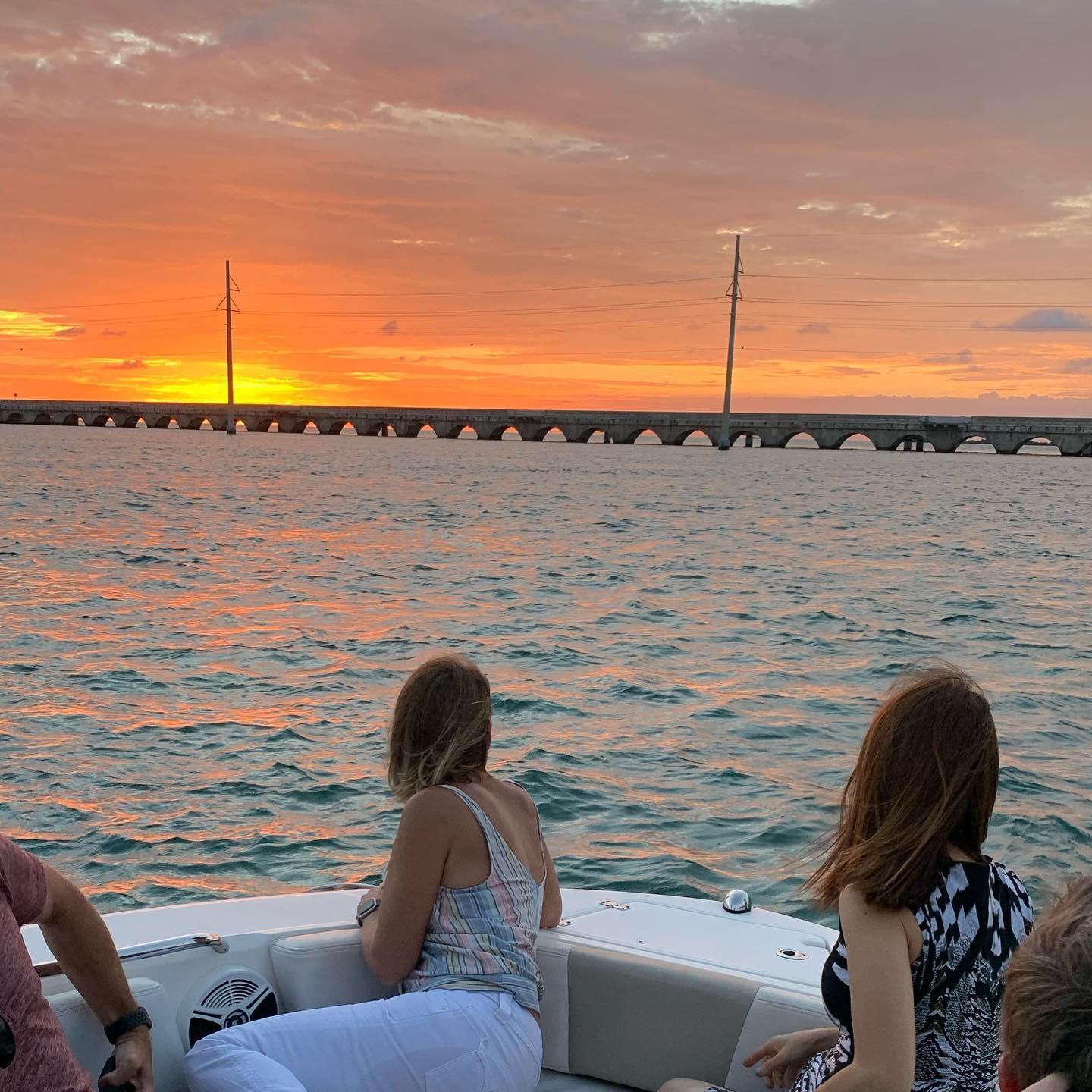 Private Sunset Boat Tour in Duck Key
