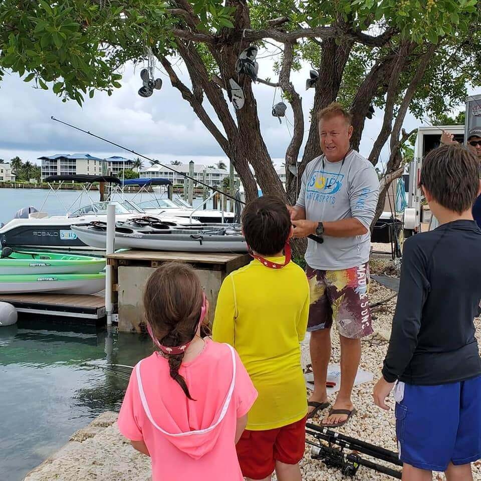 Kids Fishing Camp in Duck Key