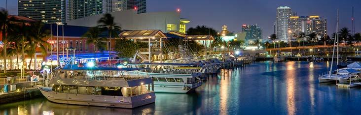 Romantic Sunset Boat Tour in Miami
