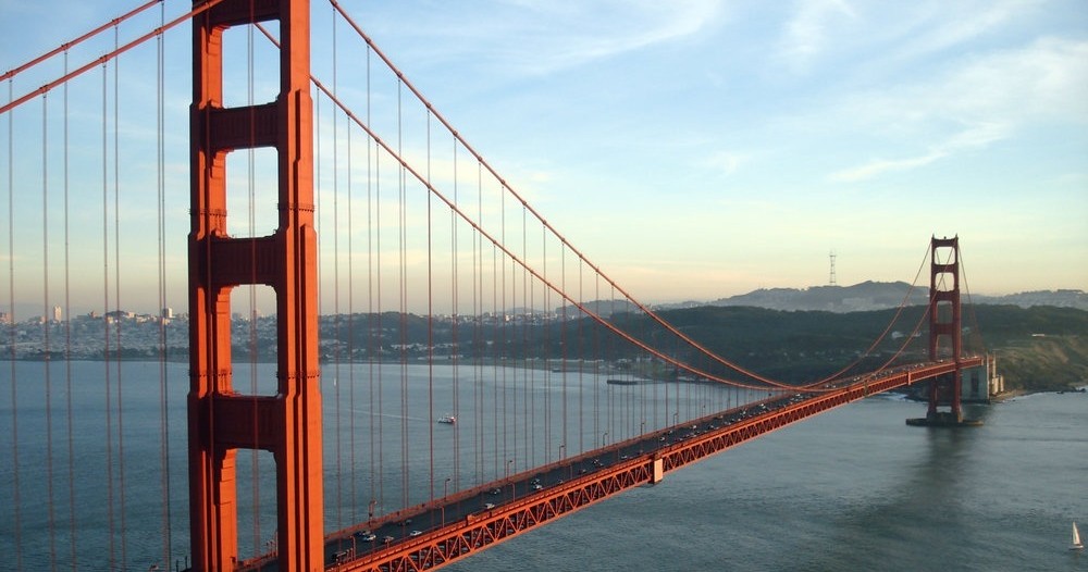 Ferry to Alcatraz and Golden Gate Bridge in San Francisco