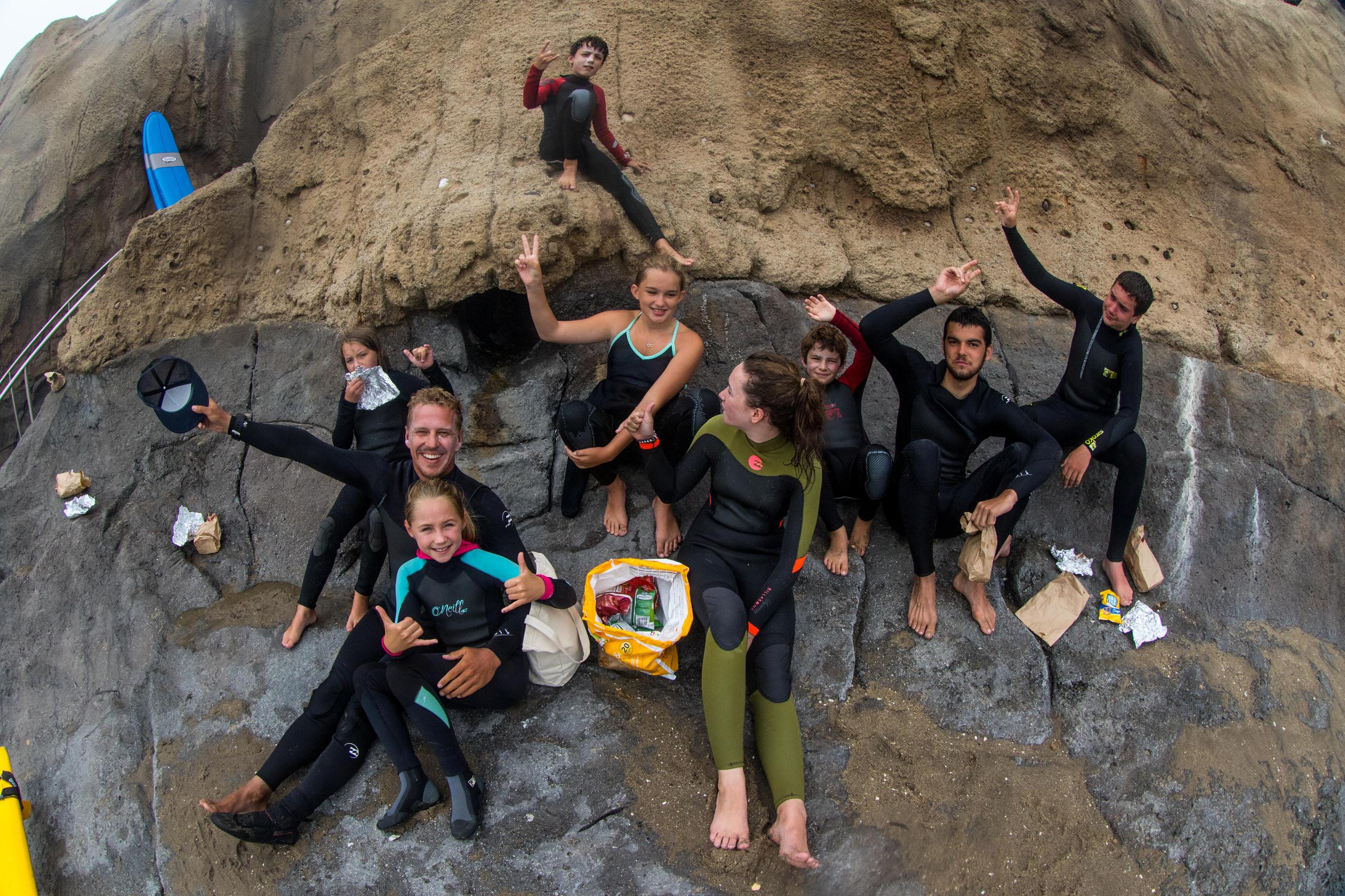 Private Group Surf Lesson in Santa Cruz