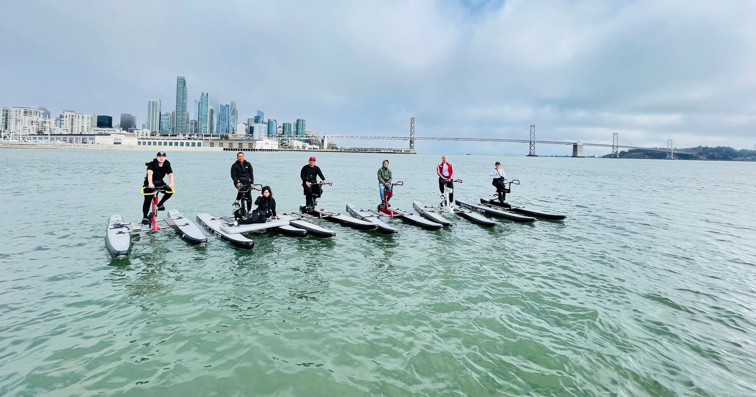 Waterbike in Mission Bay