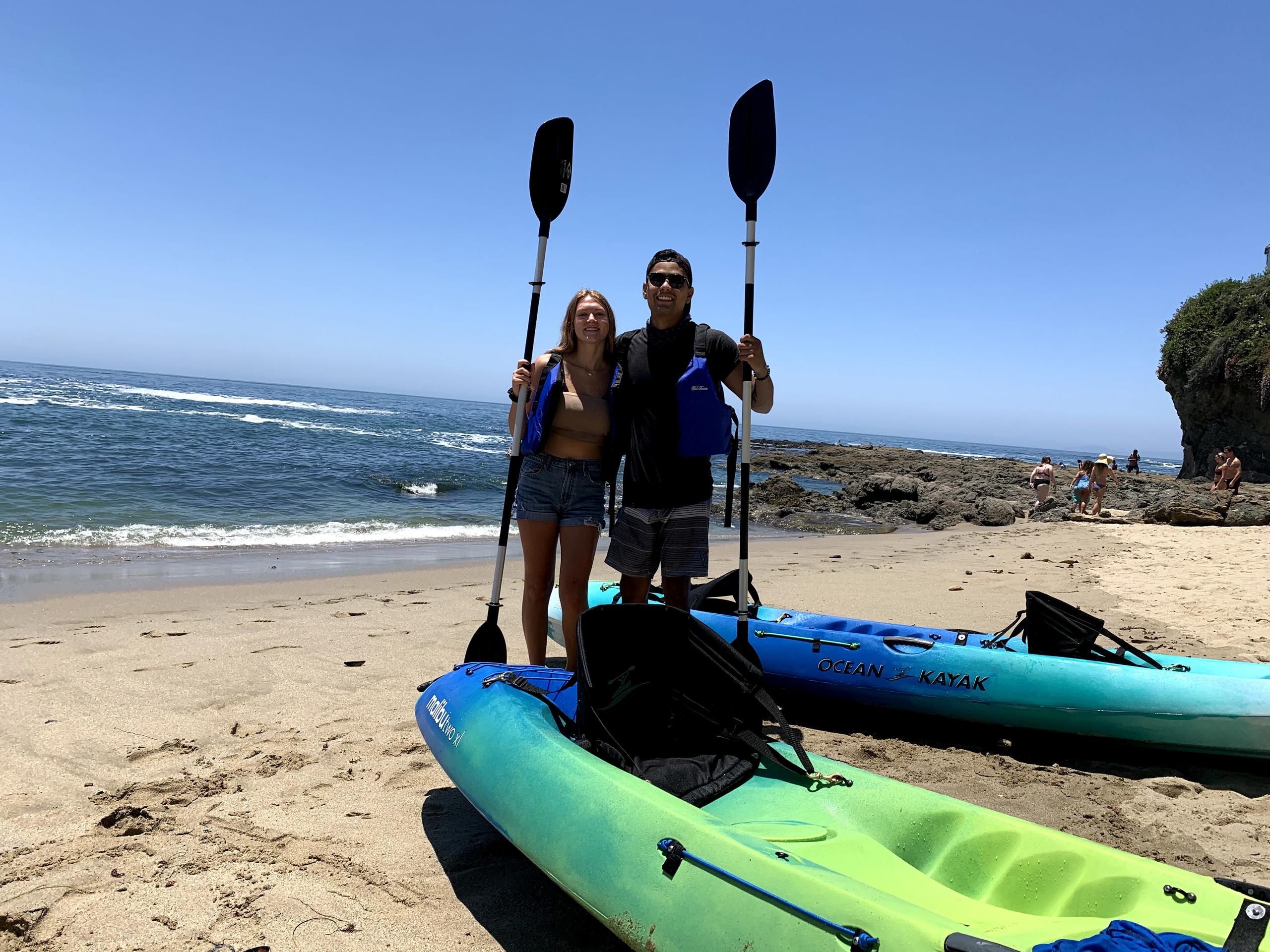 Kayak Tour in Laguna Beach