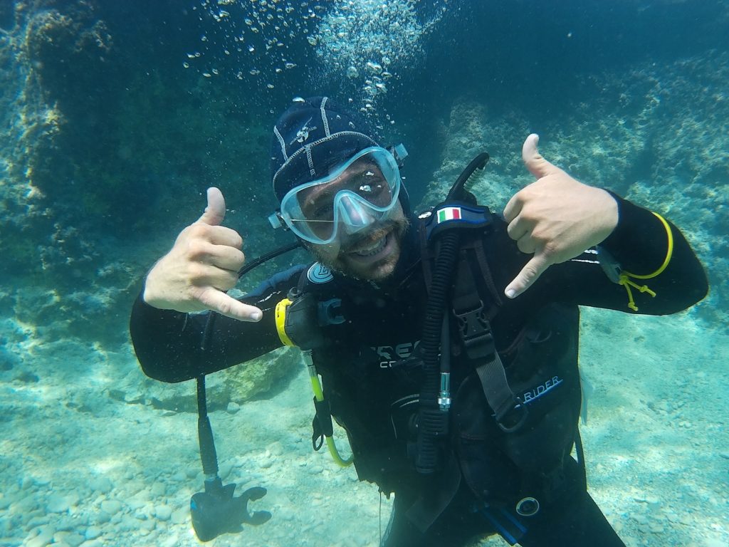 Scuba diving Crete