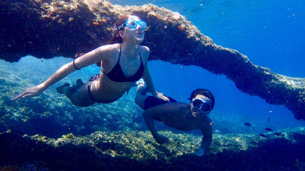 You can go snorkeling if you like