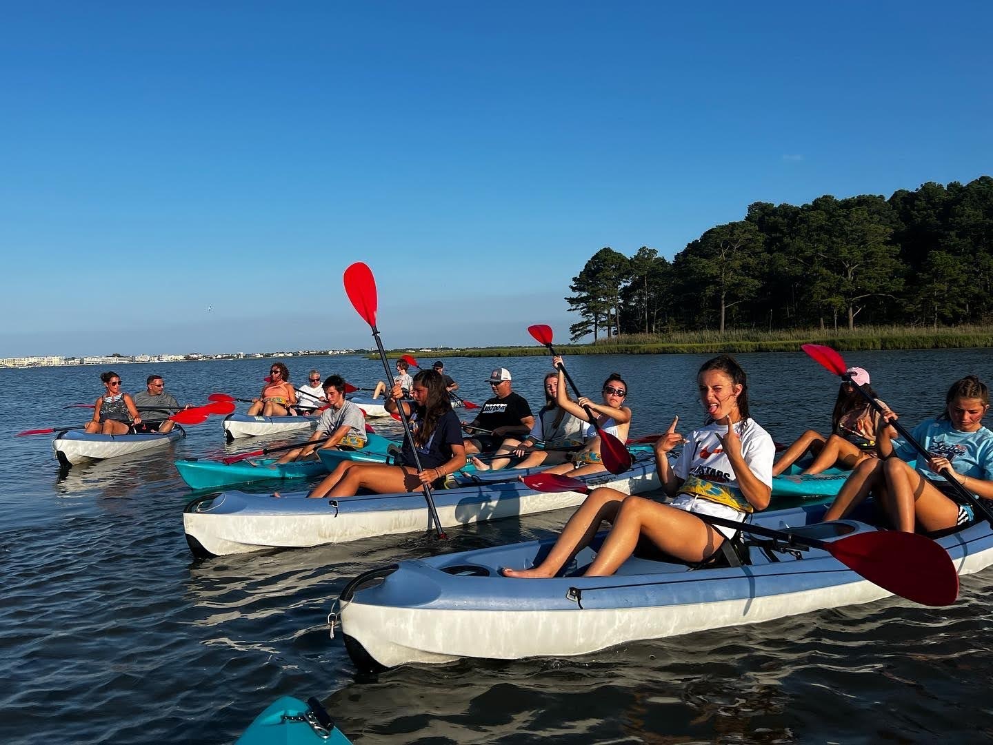 Sunset Kayak Tour in Rehoboth Bay