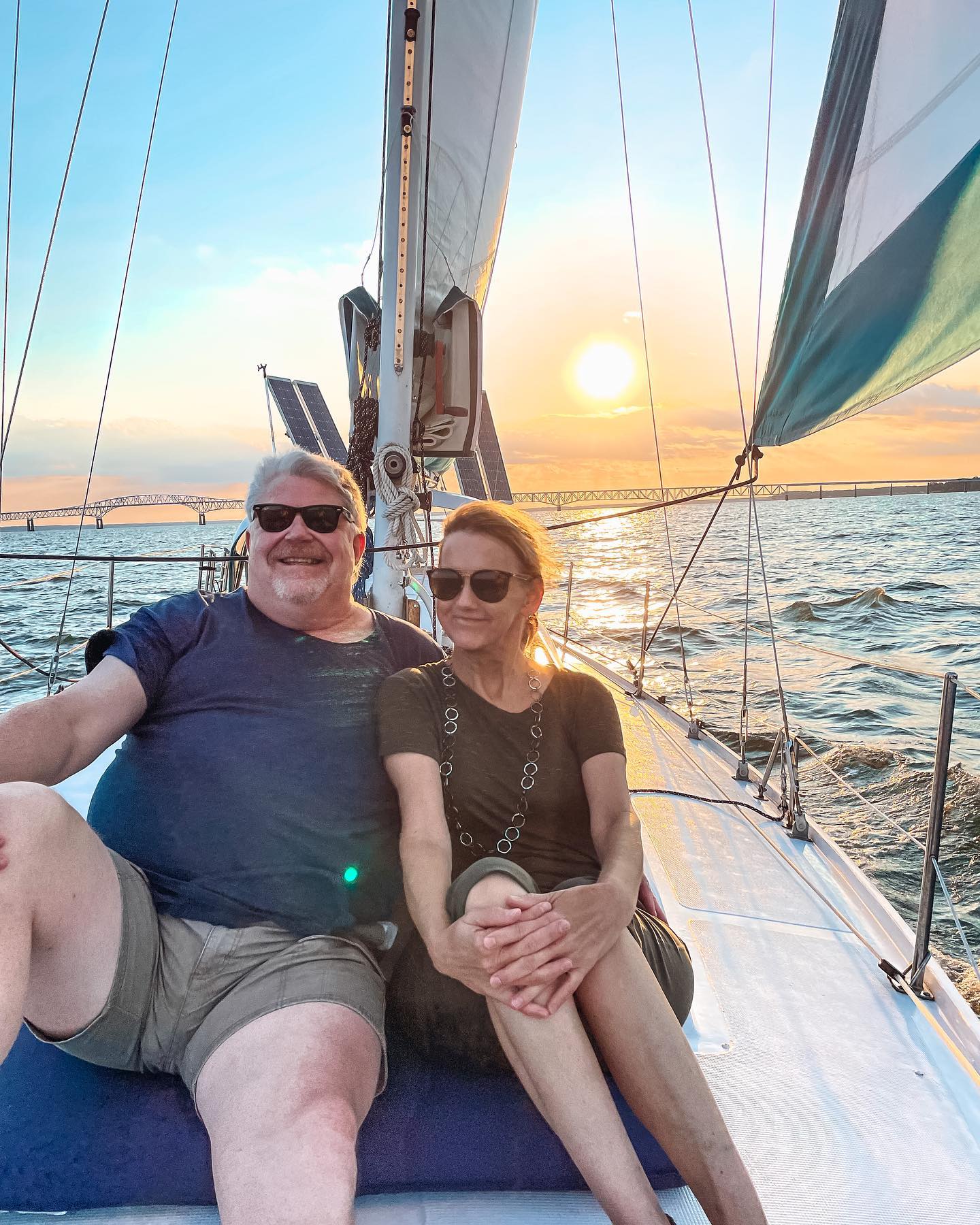 Private Sunset Sailing in Weems
