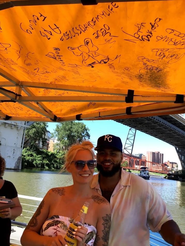 Private Party on a Cycle Boat in Cleveland