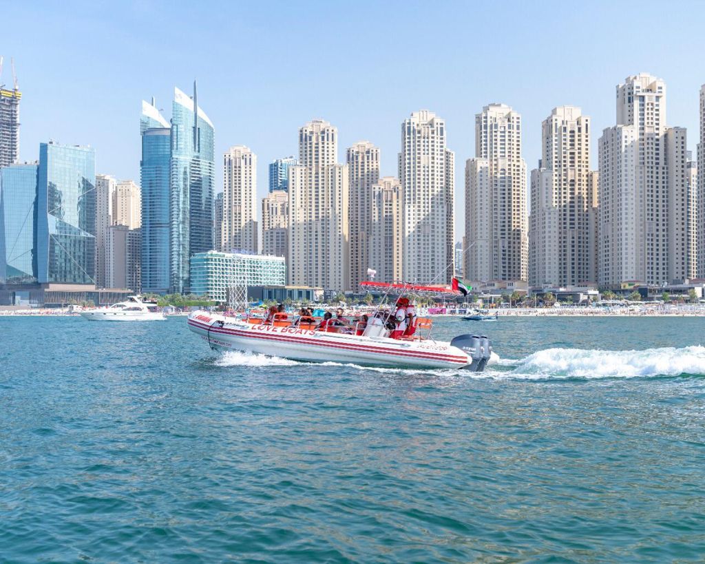 Sightseeing Boat Tour around Dubai Marina