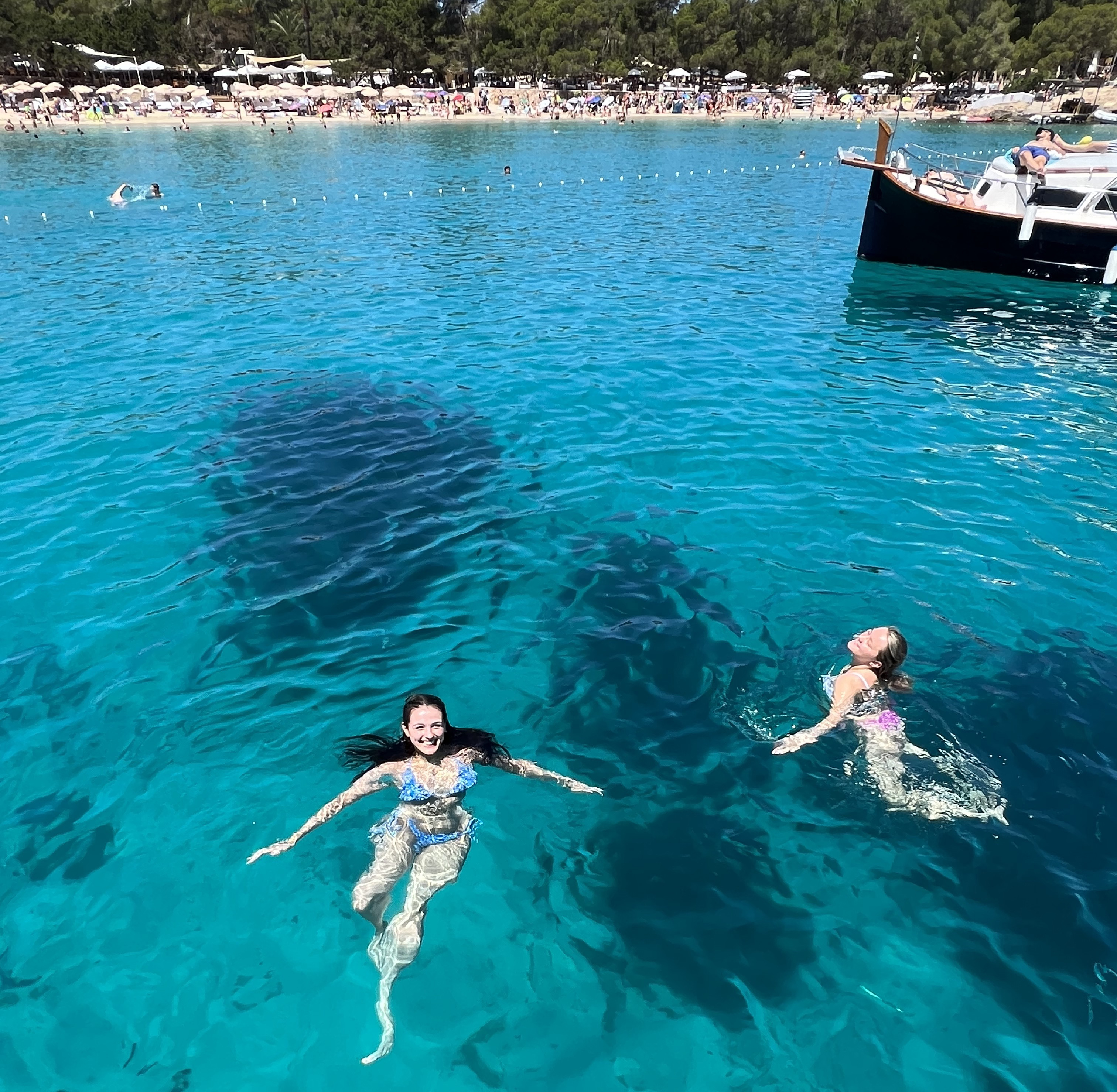 Boat tour in Ibiza w/swim