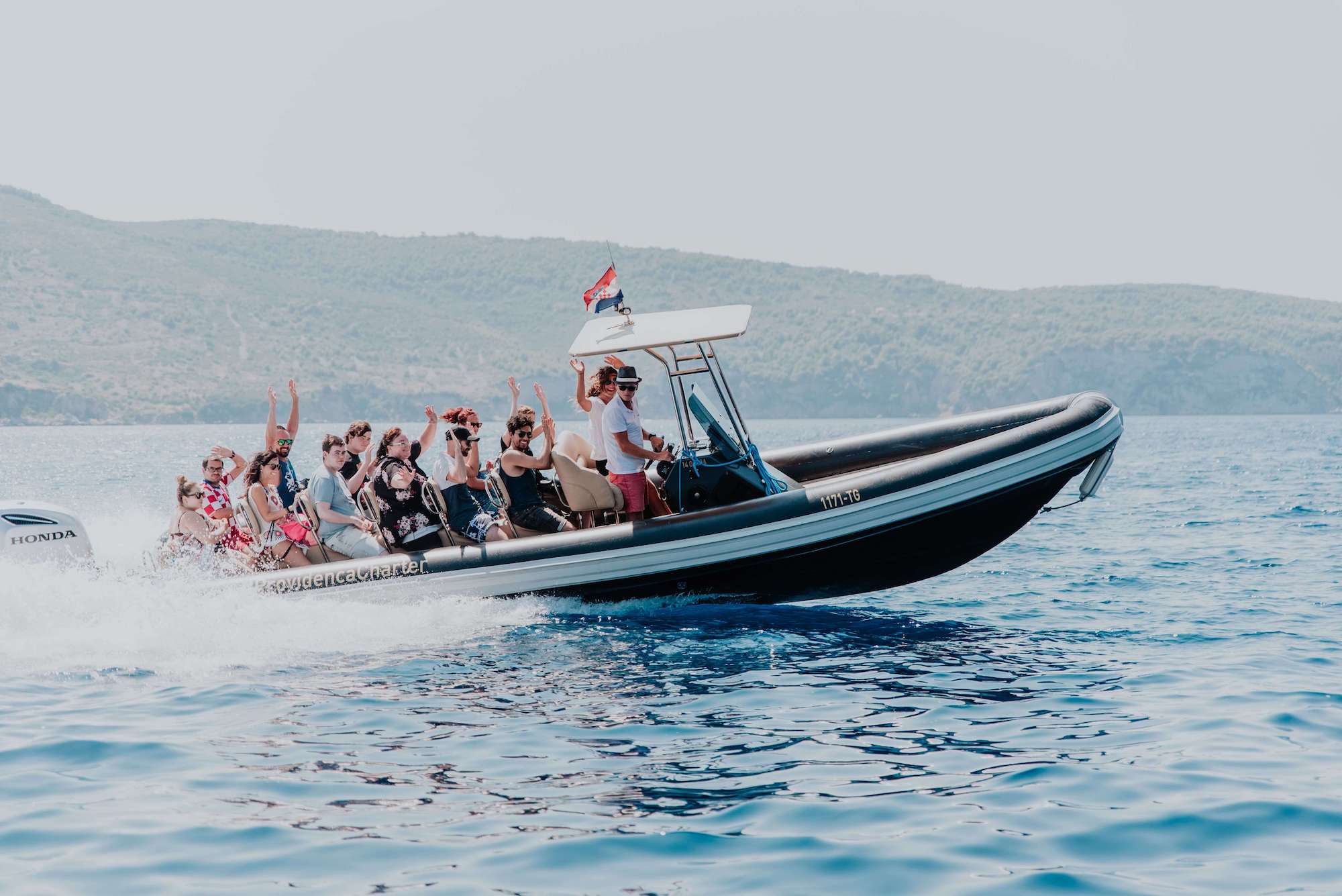 Boat trip in Trogir