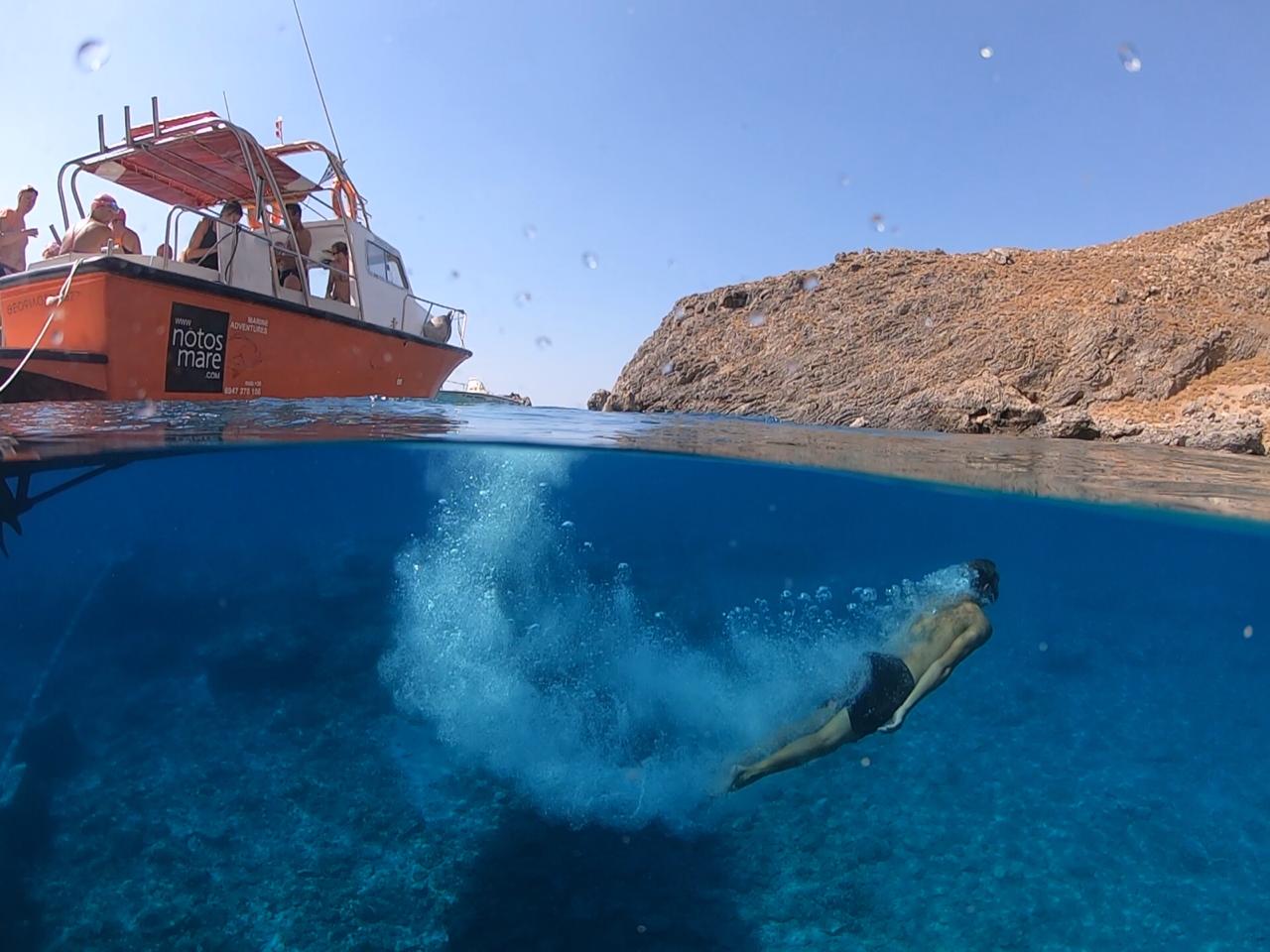 Boat Rental to Discover Crete’s Coastline