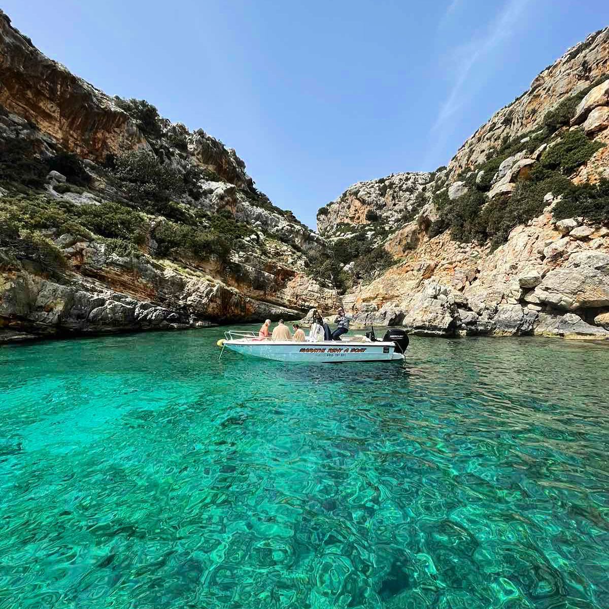 Explore Crete’s North Coast on a Boat