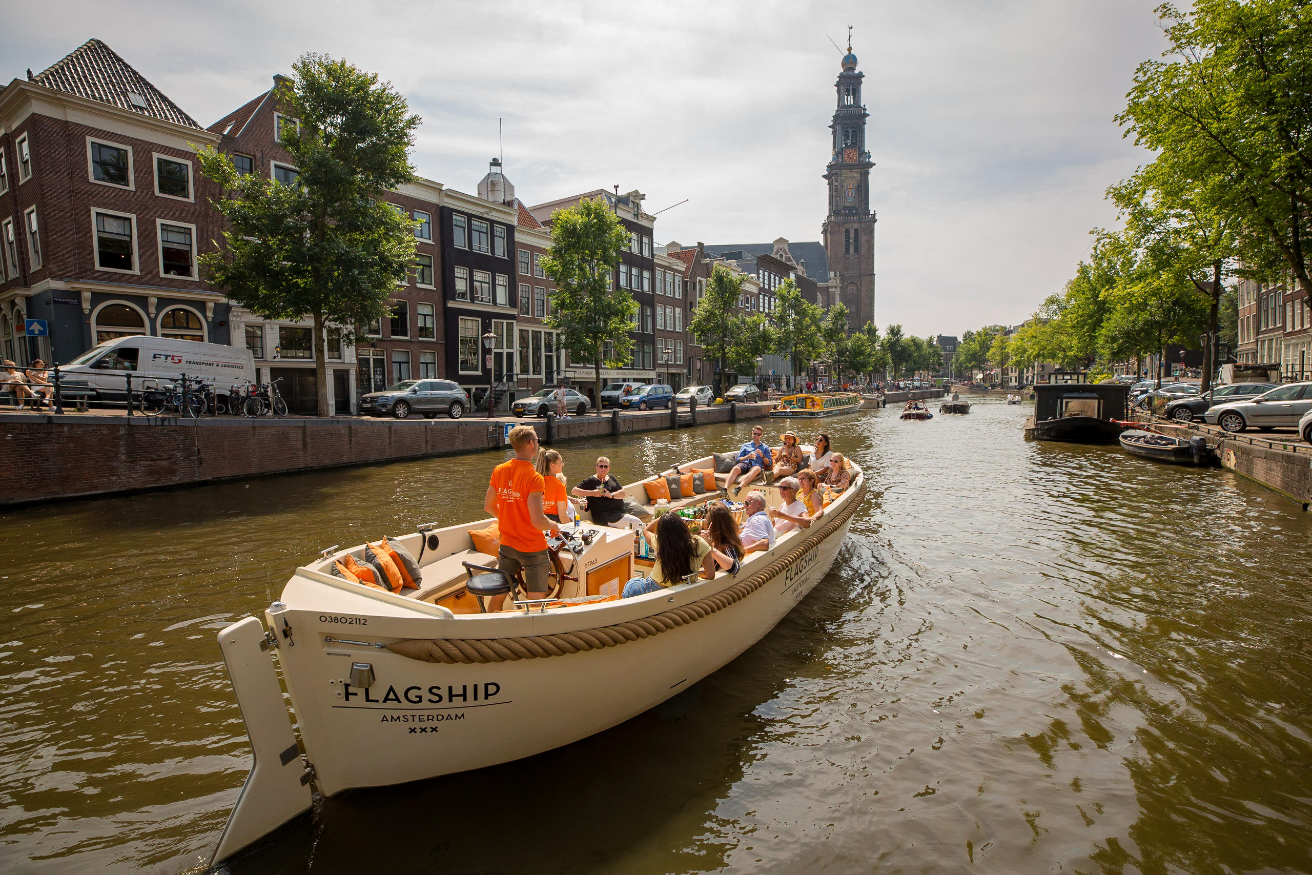 Canal Boat Cruise in Amsterdam