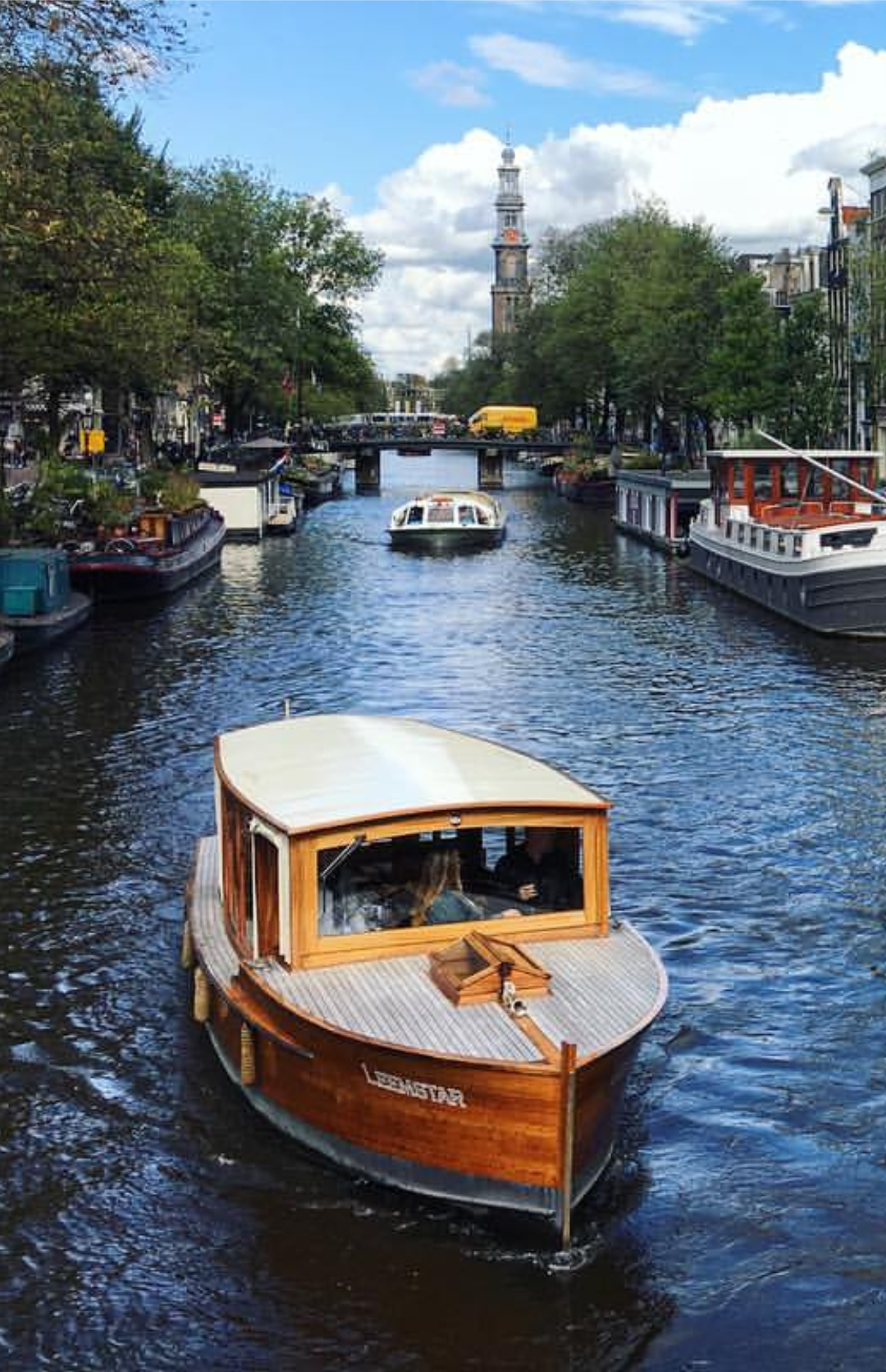 Shared Tour on a Boat in Amsterdam