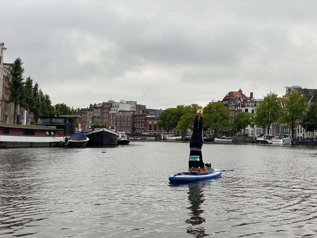SUP Yoga in Amsterdam