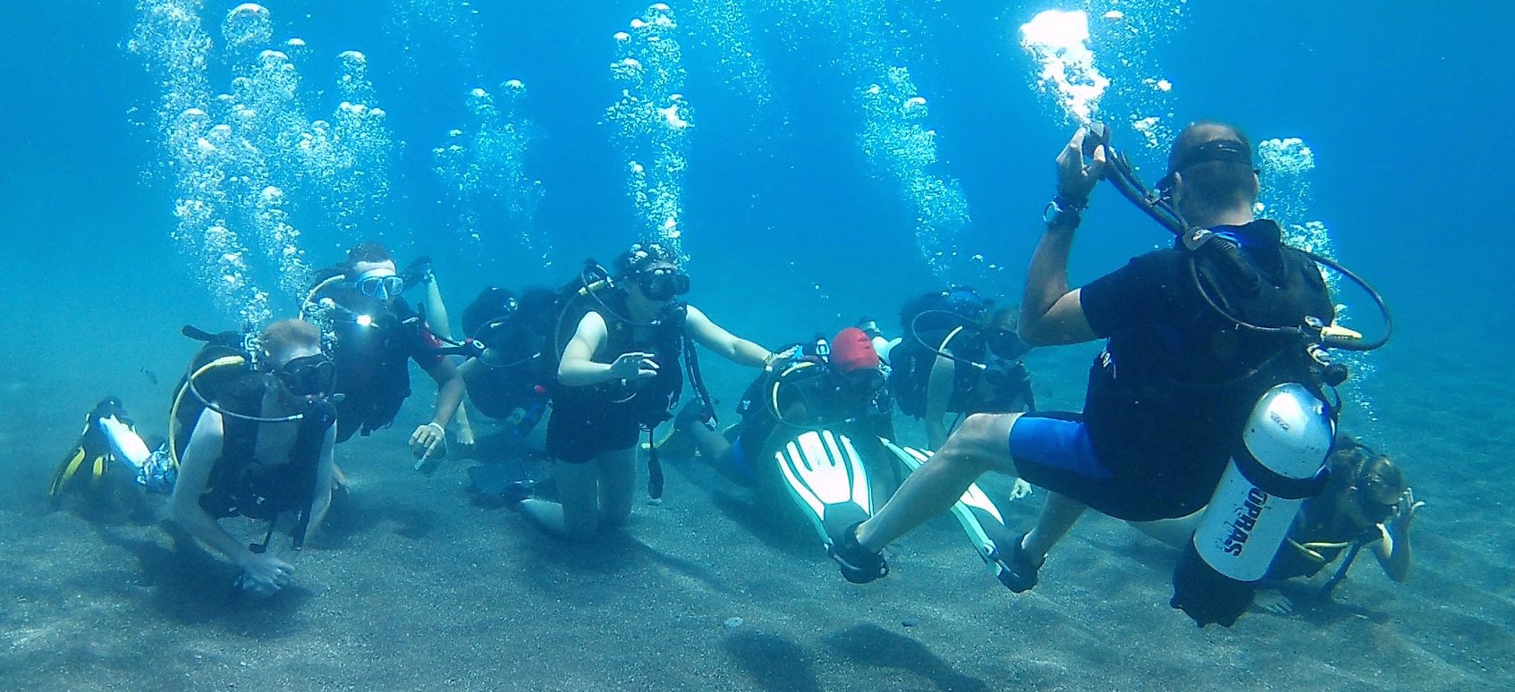 Scuba diving is a lot of fun