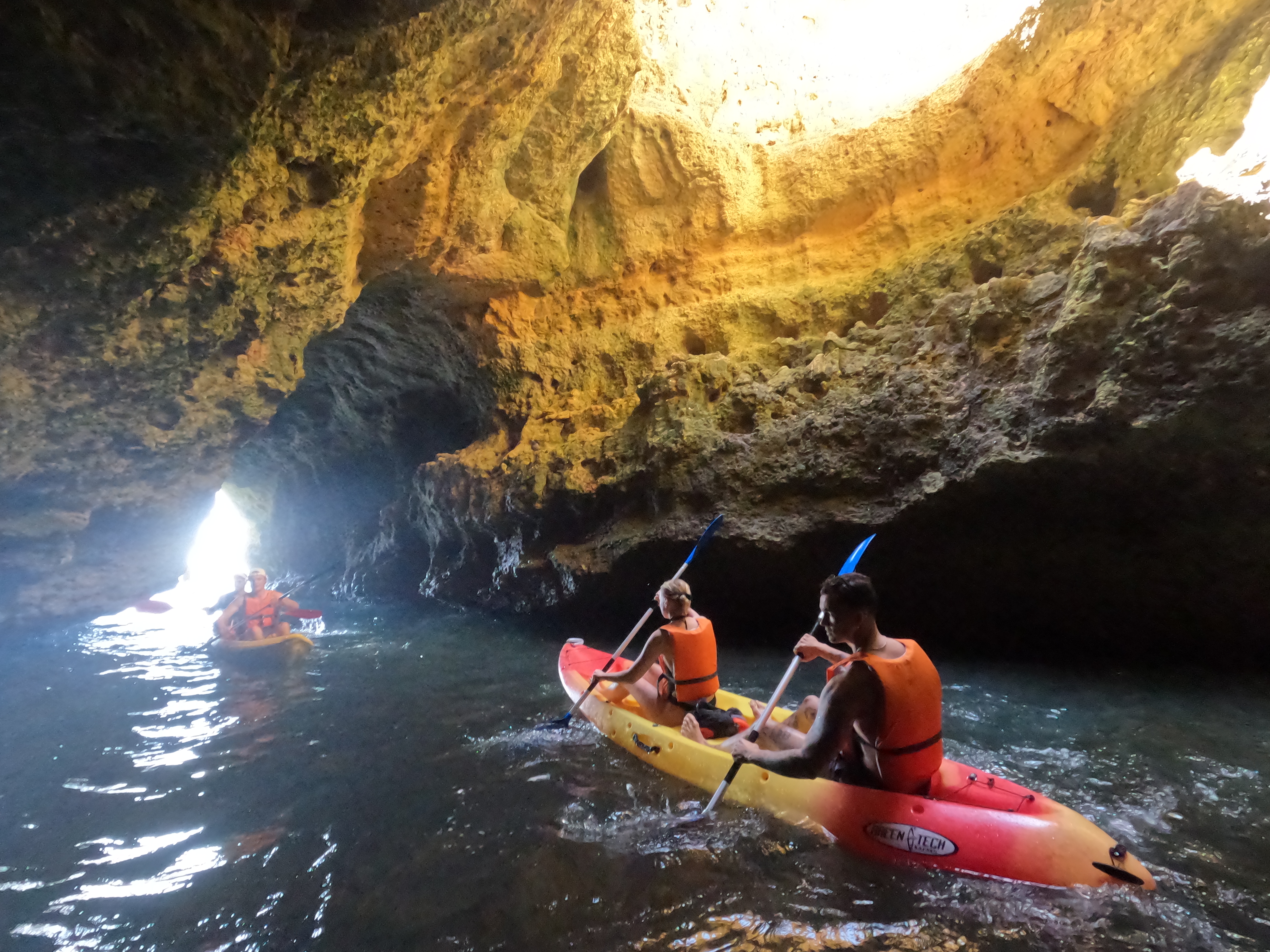 Algar of Benagil Guided Kayaking Tour Caves