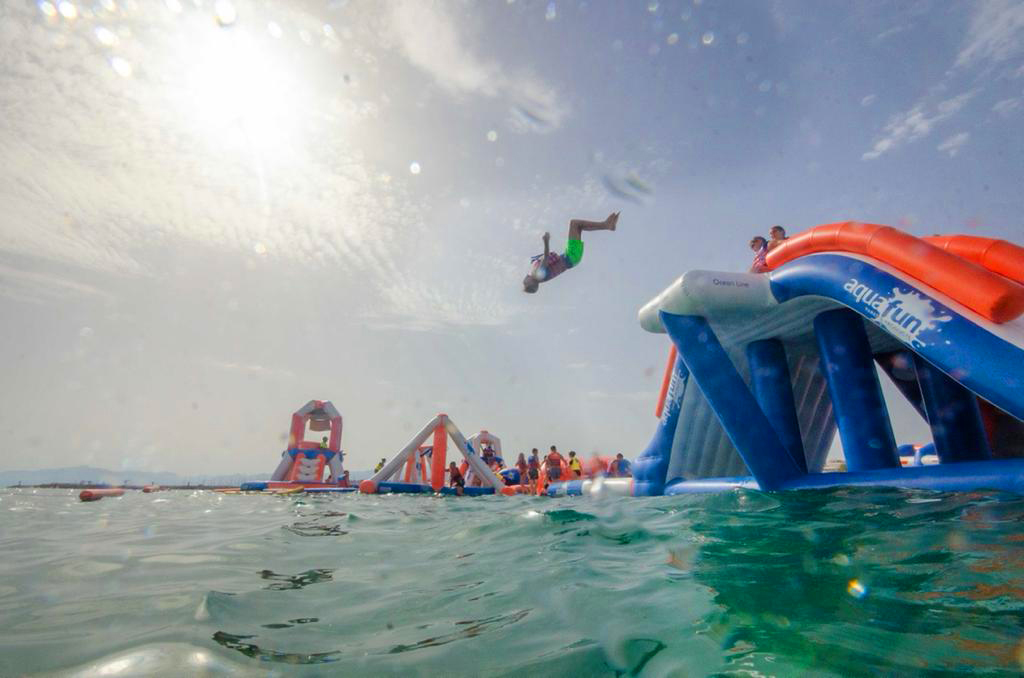 Inflatable Water Park in Armação de Pêra

