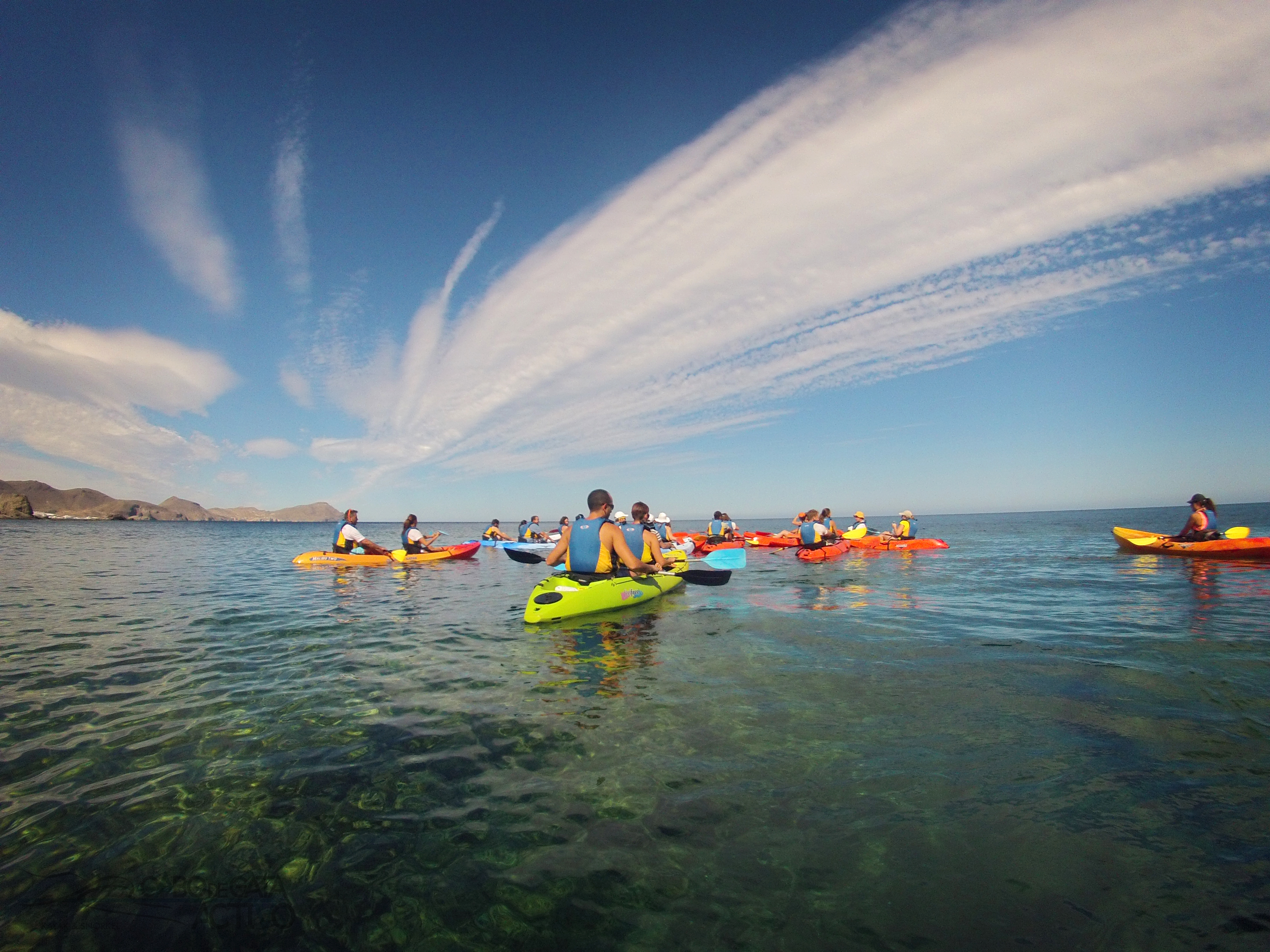 Kayak and Snorkel Tour in Cabo de Gata