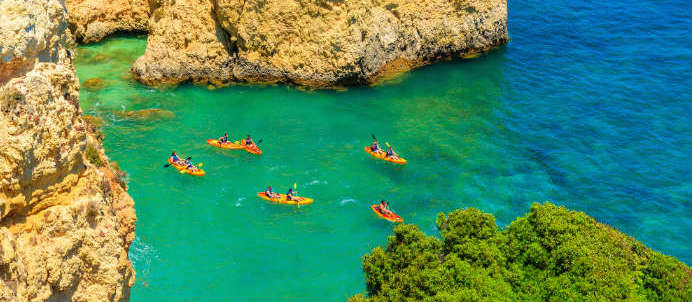 Cover for Kayak in Vilamoura - guided tour