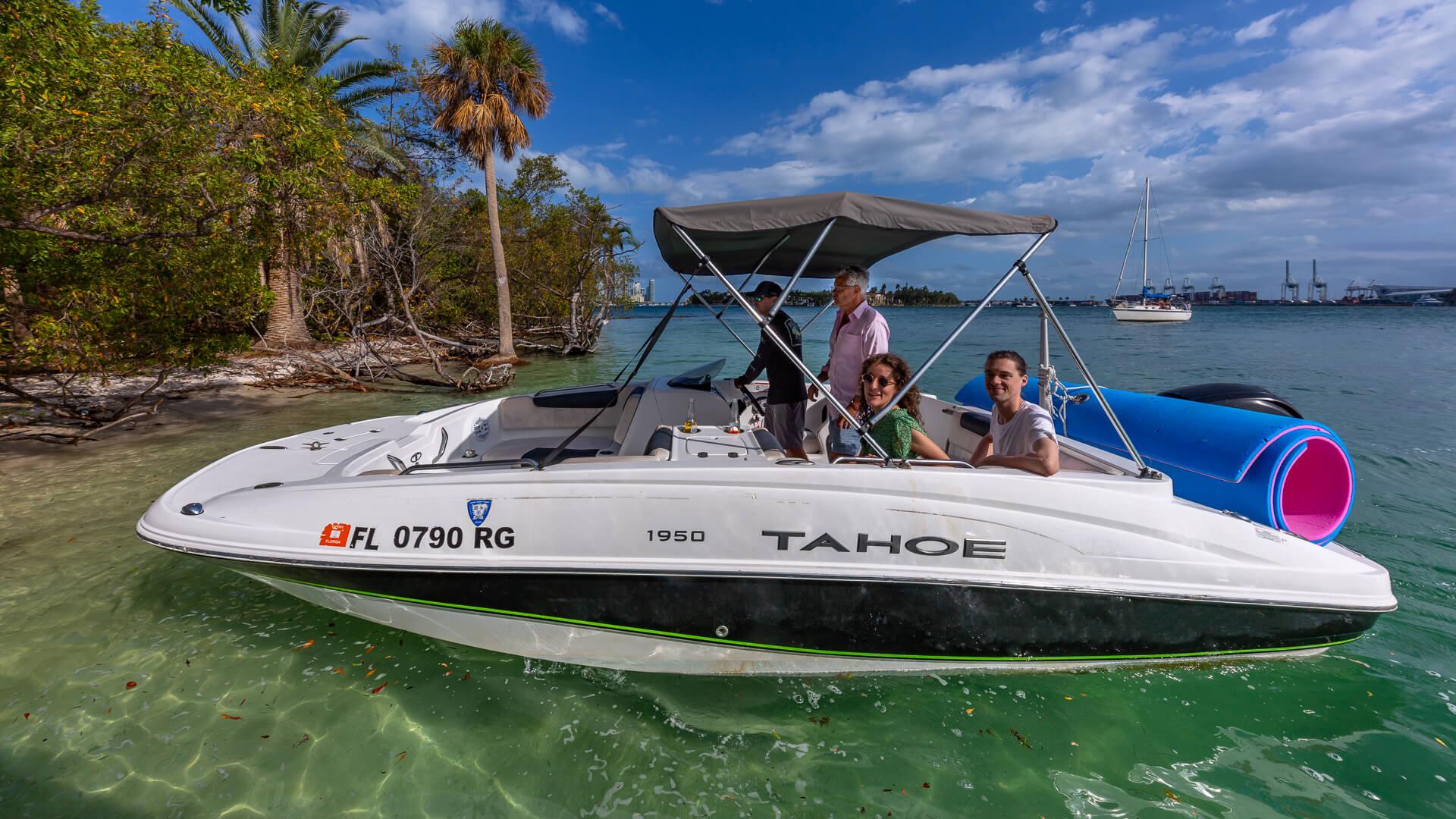 Fun Boat Rental in Miami