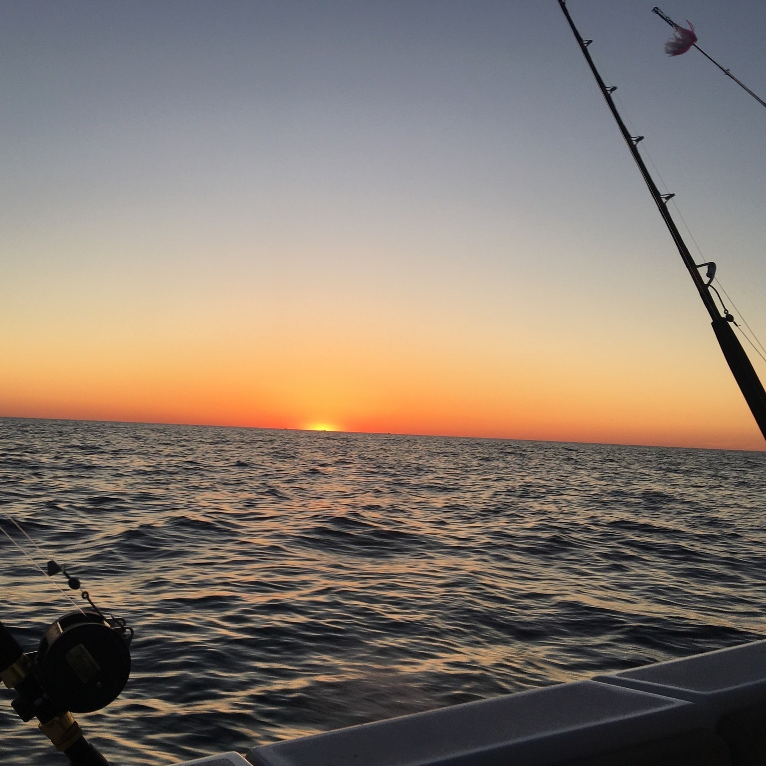 sunset boat trip