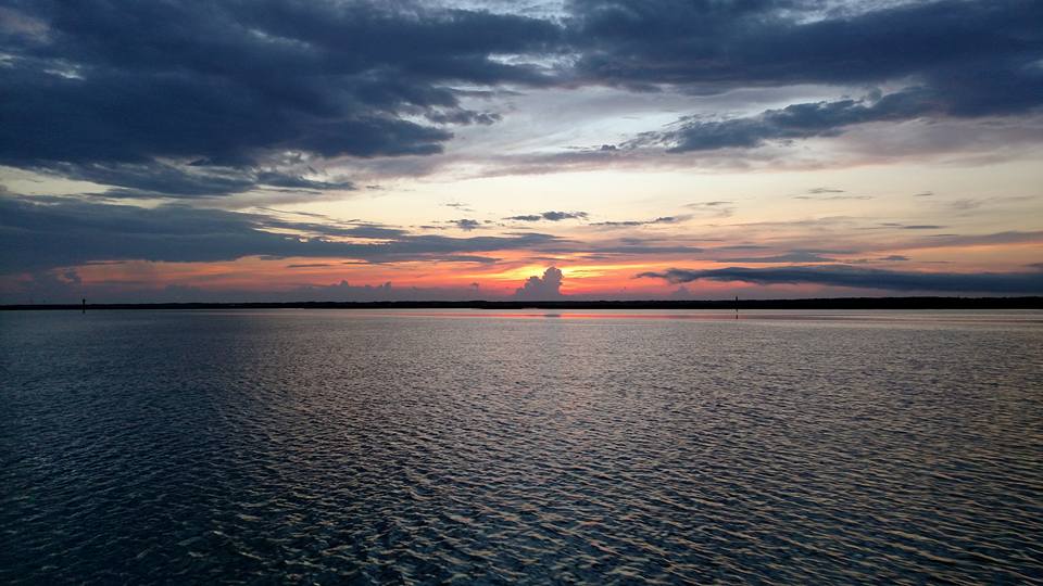 sunset south carolina boat trip