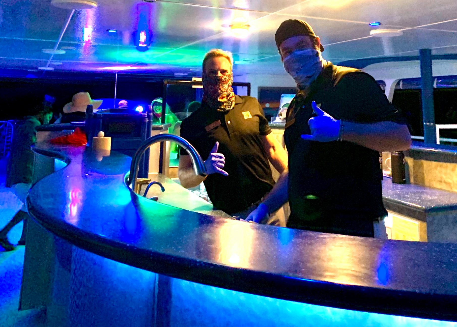 bar on board boat kailua