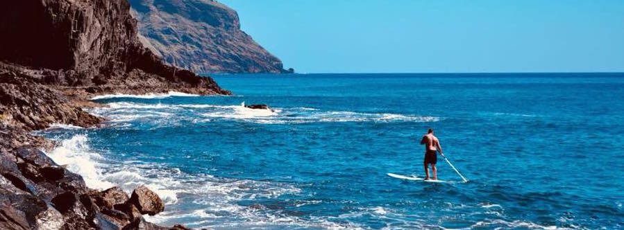 Cover for Stand-up paddle in Tenerife
