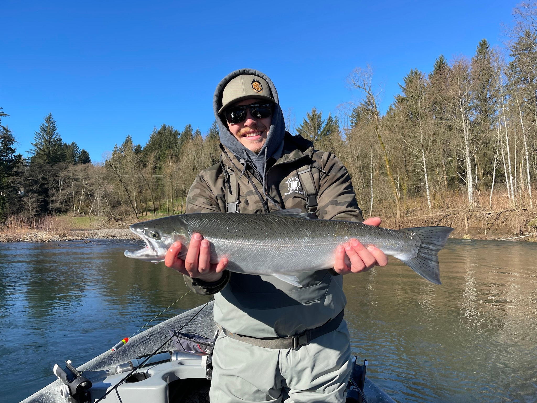 Steelhead Guided Fishing Trip in Portland