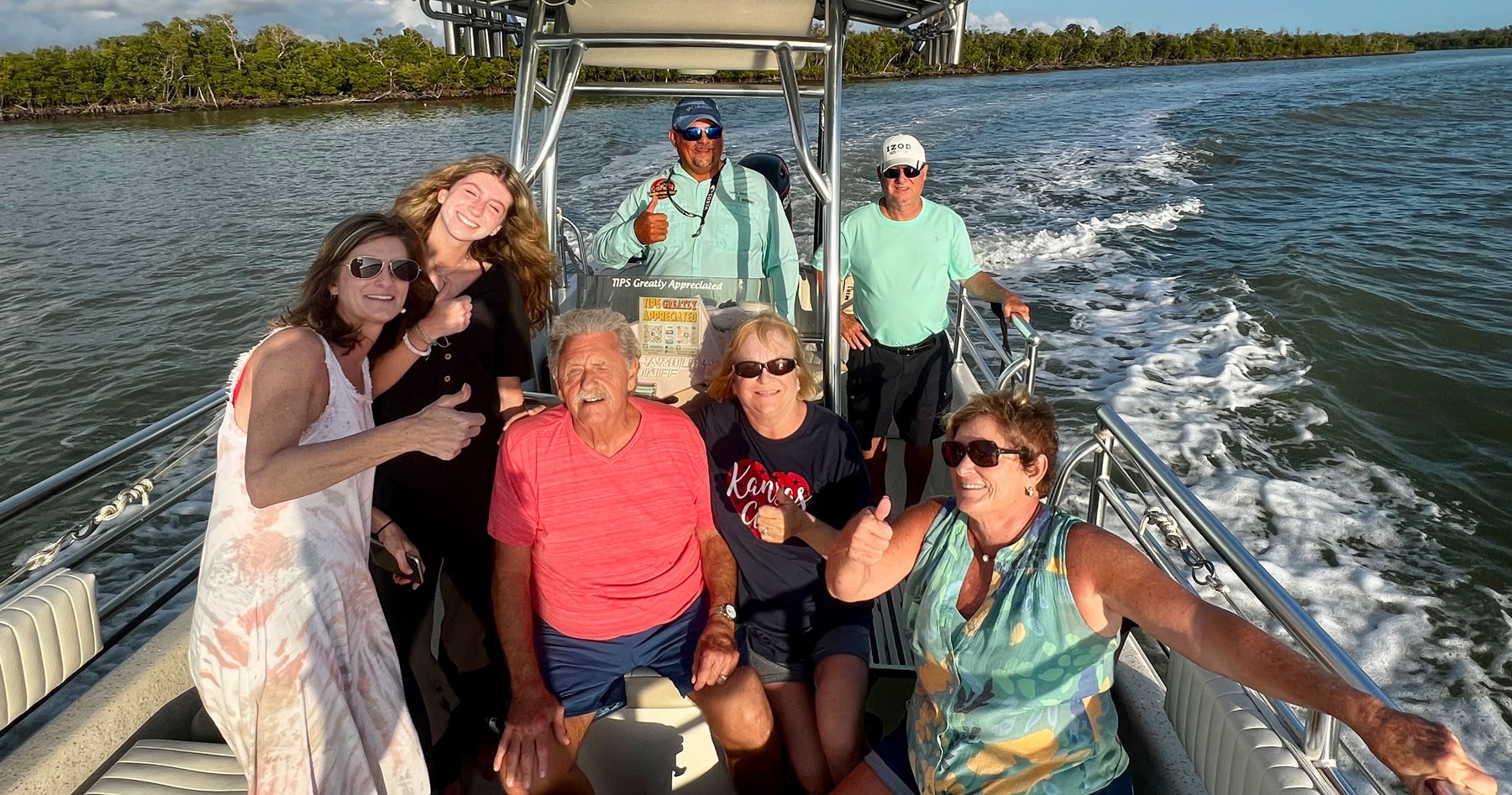 Private Dolphin and Shelling Boat tour in Goodland