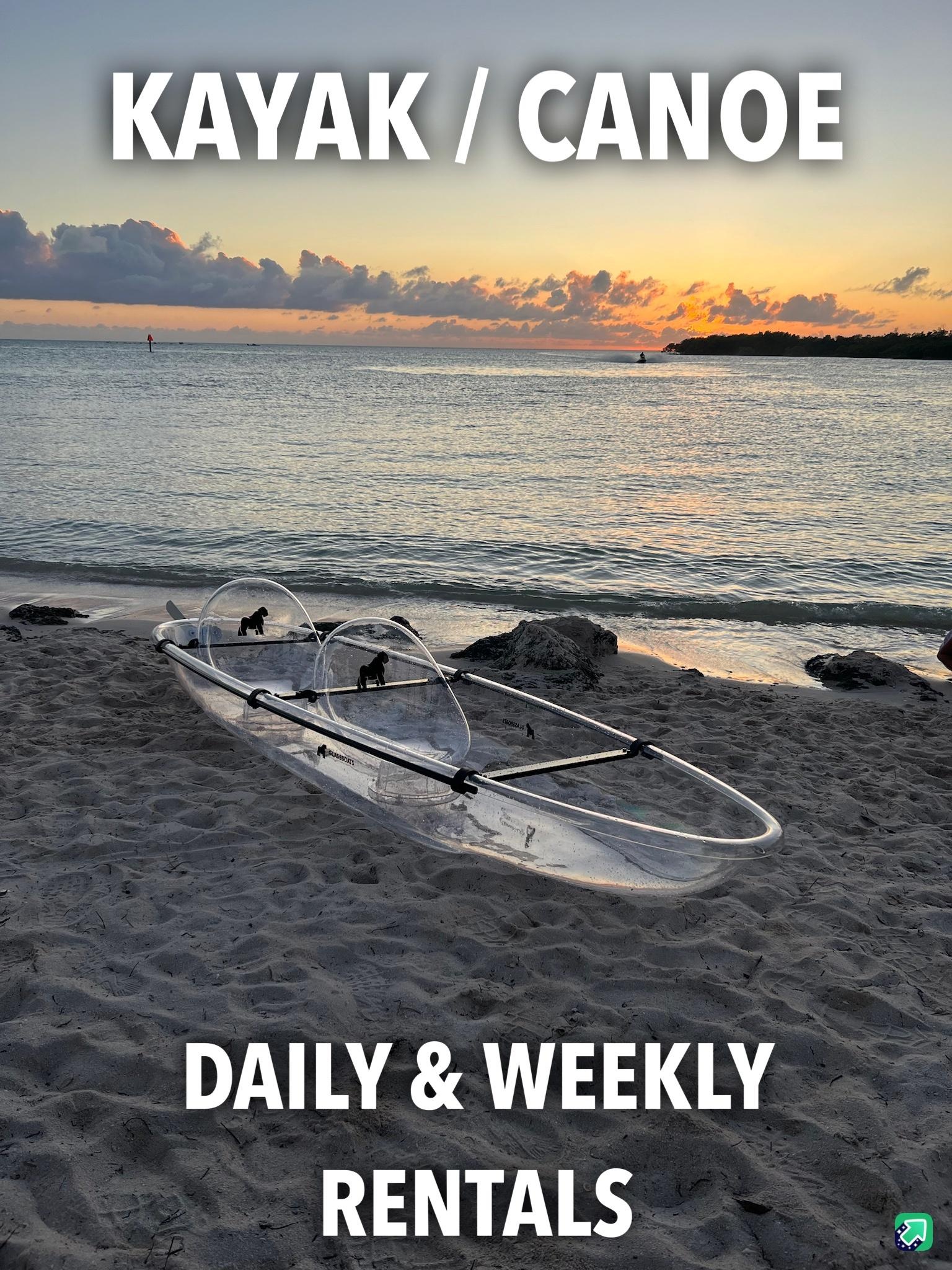 Daily & Weekly Kayak or SUP Rentals in Marathon