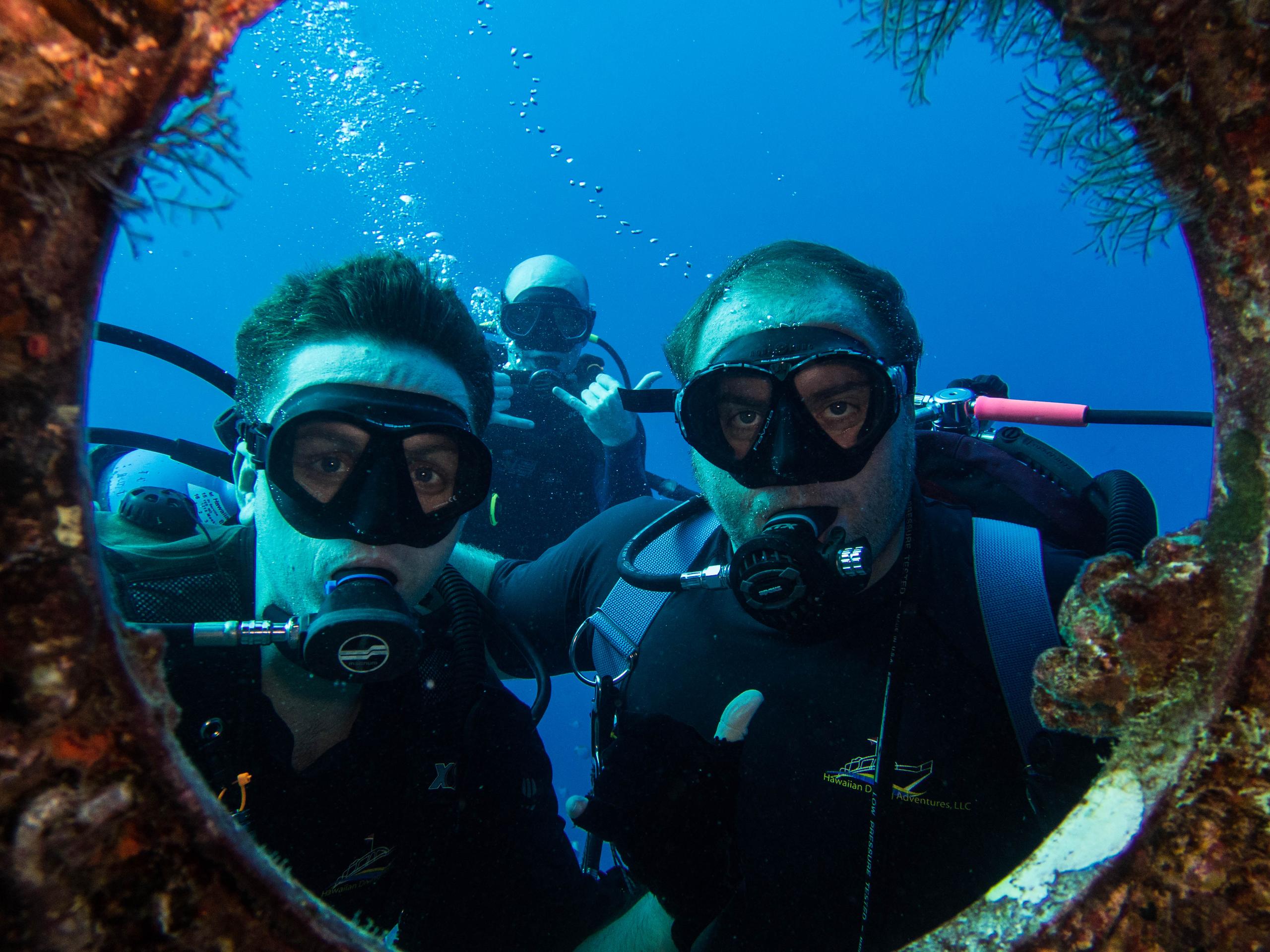 diving trip in honolulu
