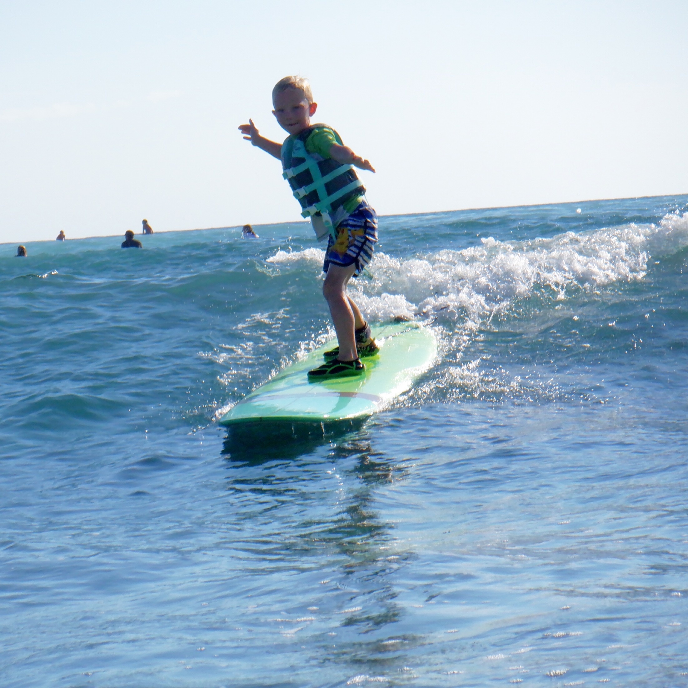 surfing lessons for kids