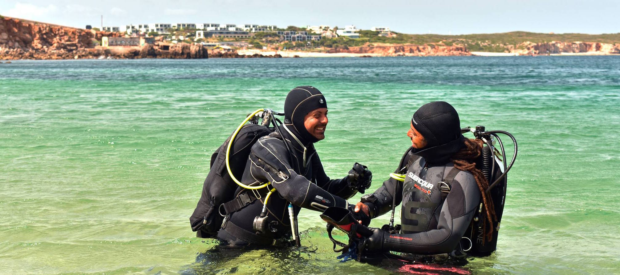 Cover for First time diving in Sagres