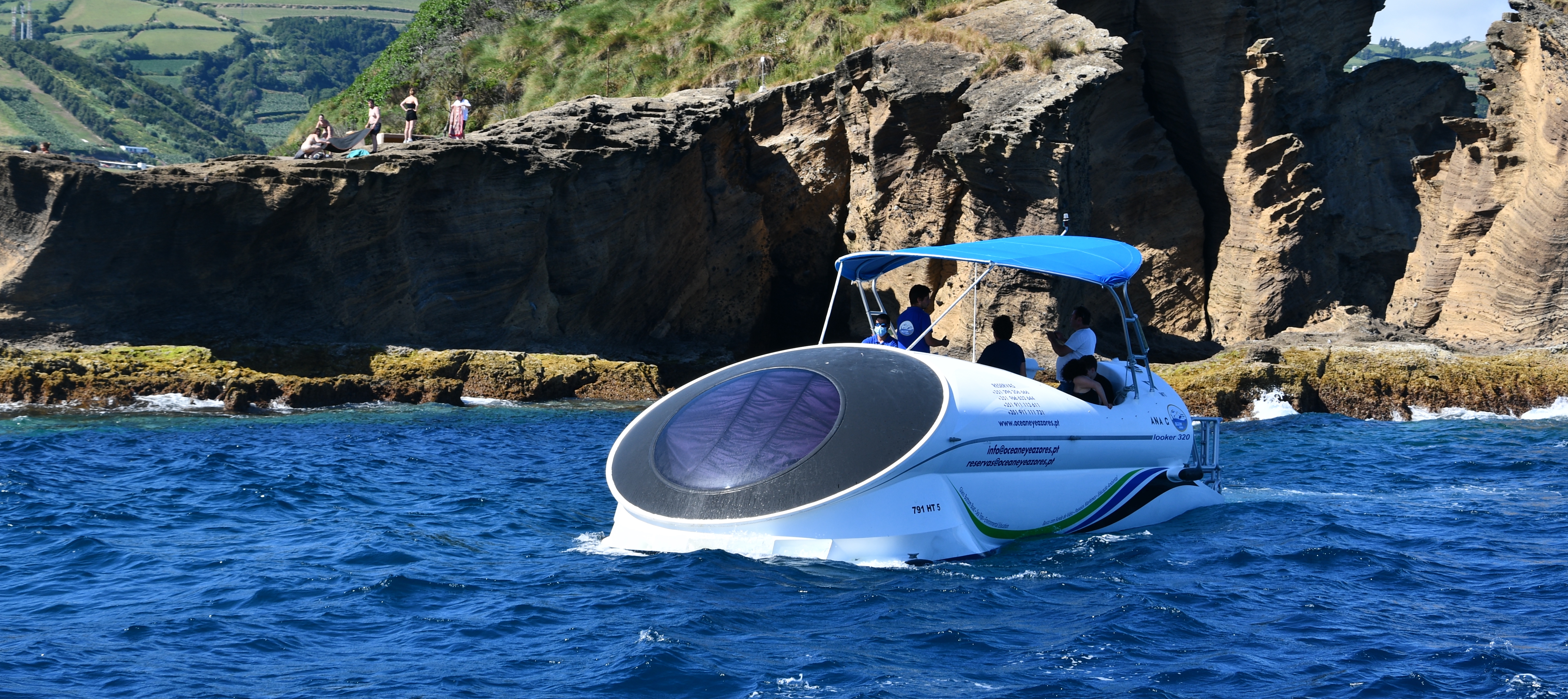 Private Glass Bottom Boat Tour in Azores