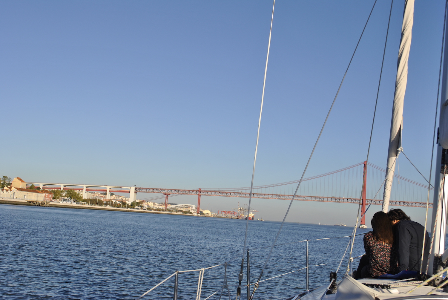 sailing tour in Lisbon for two