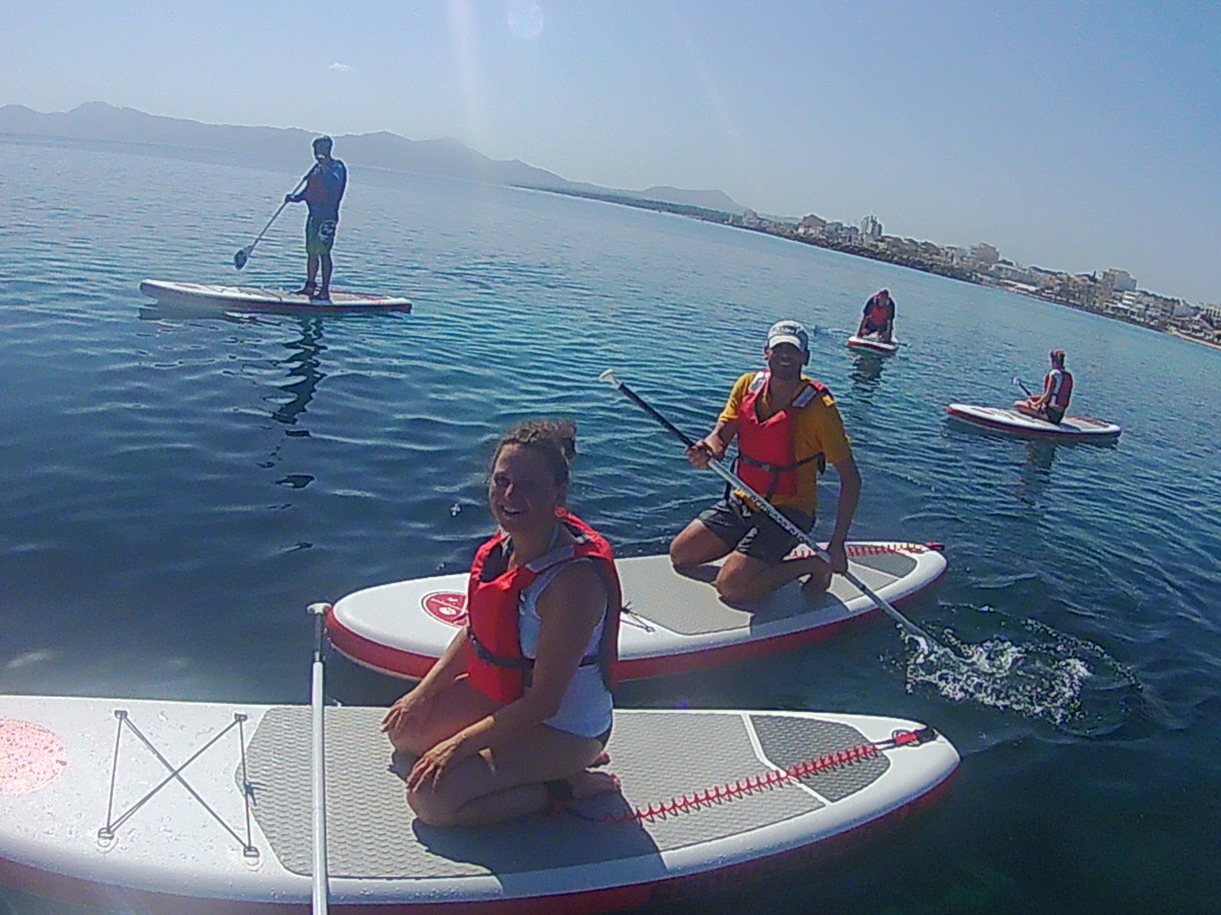 Snorkeling and sup in Mallorca