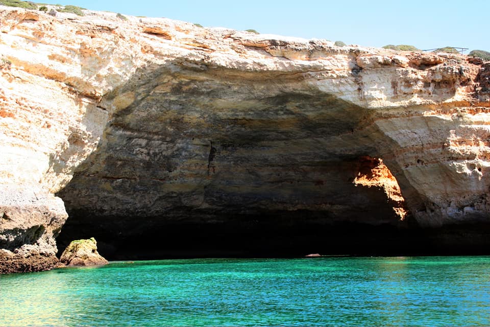 Explore the caves of the Algarve