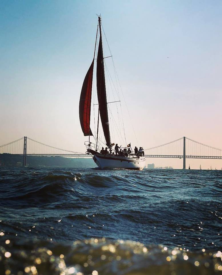 sailing boat in Lisbon