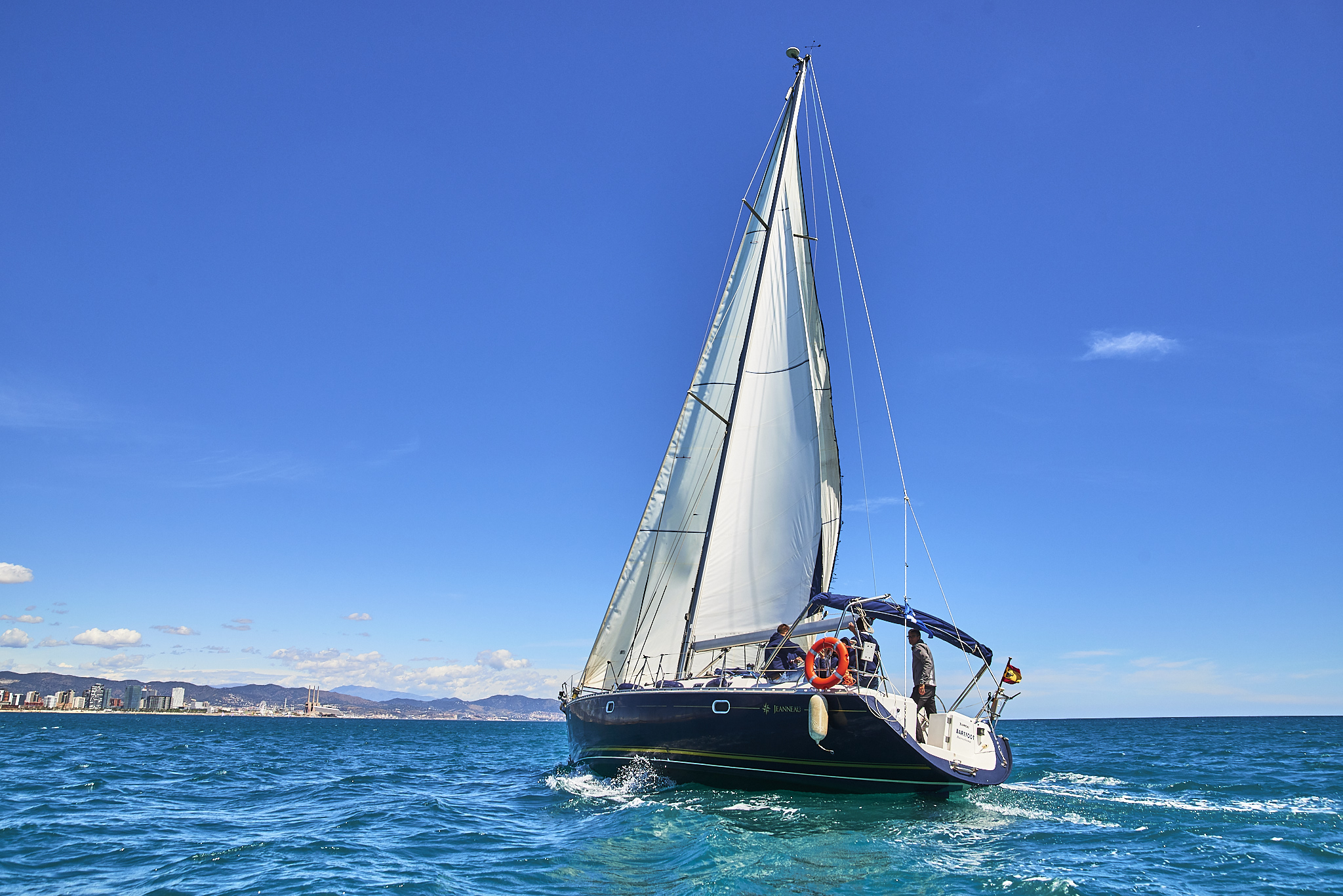 Sailing boat Barcelona