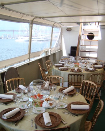 interior boat in Lisbon