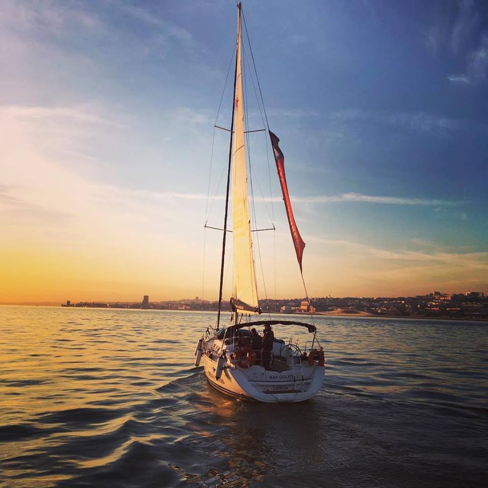 sailing in Lisbon