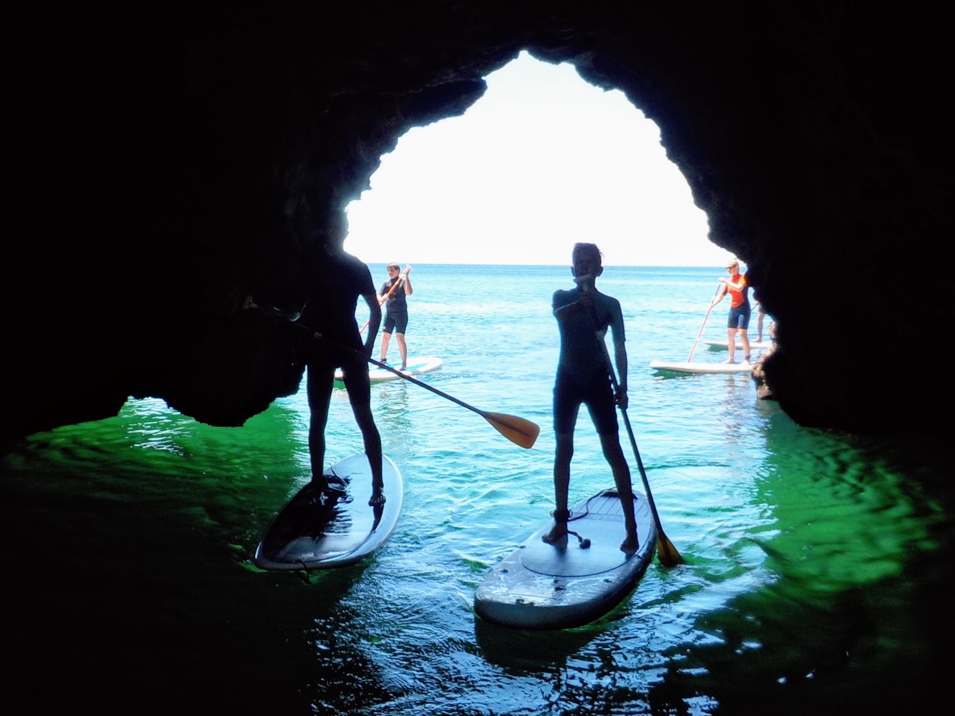 SUP caves in Lagos