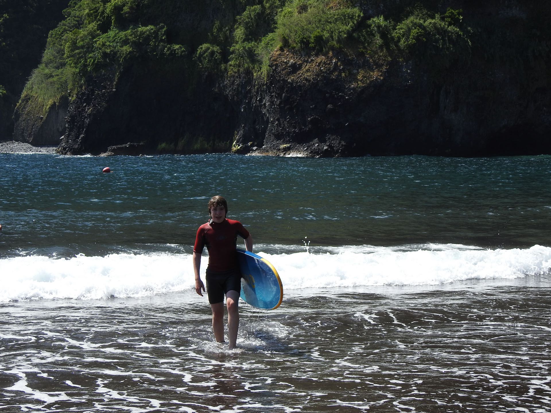 Surfing lesson in Madeira